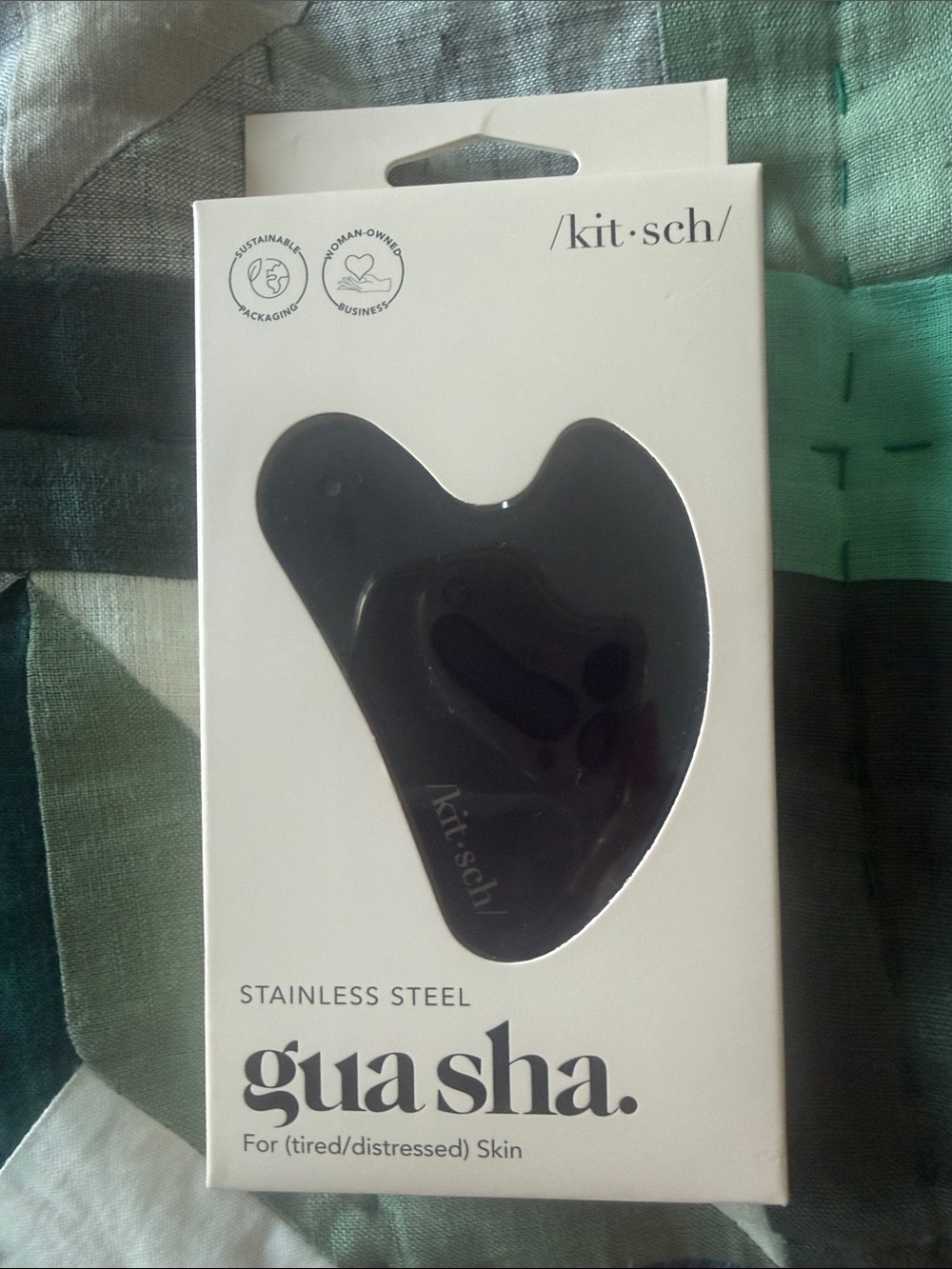 Kitsch Stainless Steel Gua Sha Facial Sculpting Tool